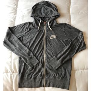 Grey Nike Hoodie Size L